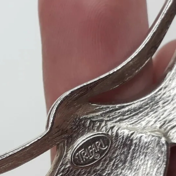 Rare Trifari enamel necklace 1970s - Picture 4 of 5